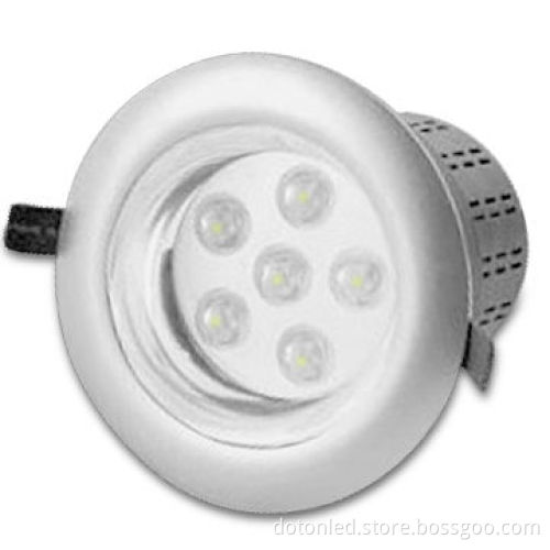 LED Downlight with 6 x 3W Power, 30,000 Hours Lifespan and 100 to 240V AC Voltages